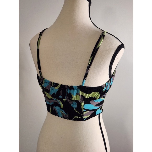 Urban‎ Outfitters Multicolor  Spagetti Strap Y2K Sz XS Retro Beach Night out - Picture 4 of 7